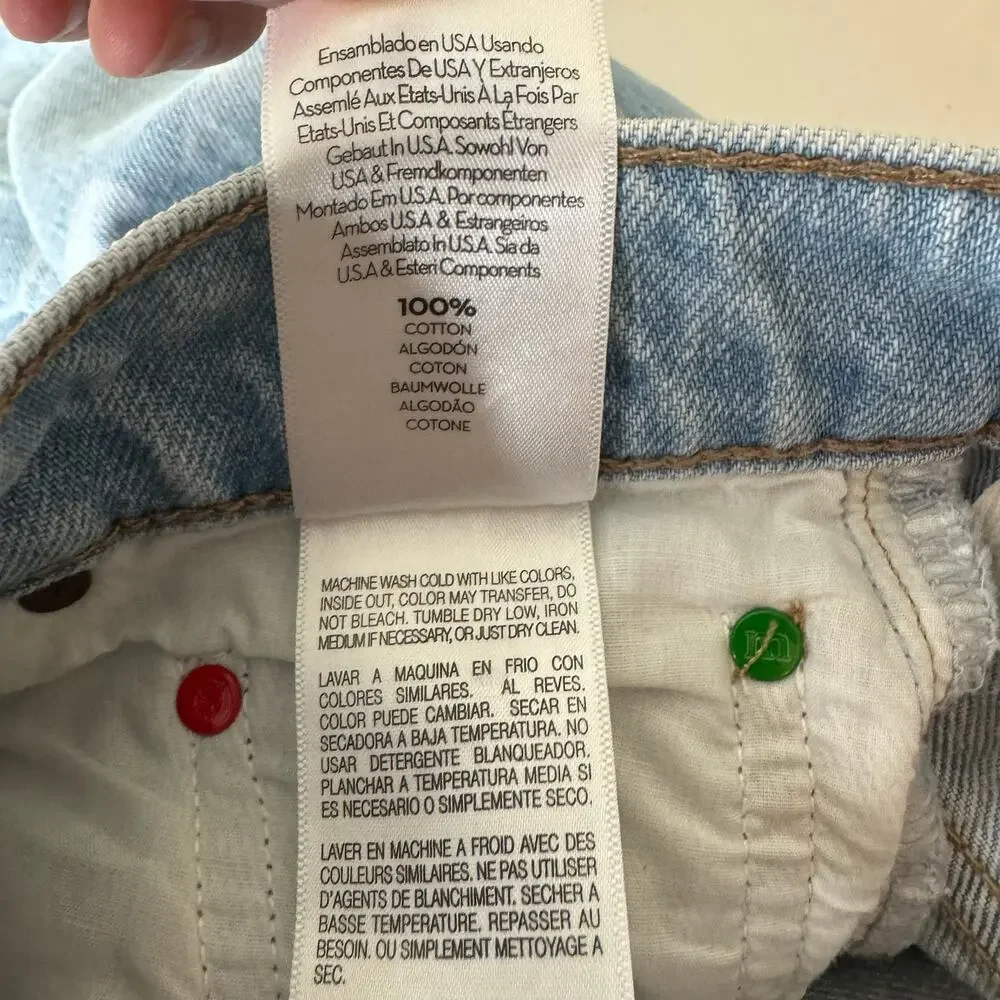 MOTHER SNACKS High Waisted Twizzy Skimp Bread & Butterfly Jeans Size 26 NWT - Picture 10 of 16